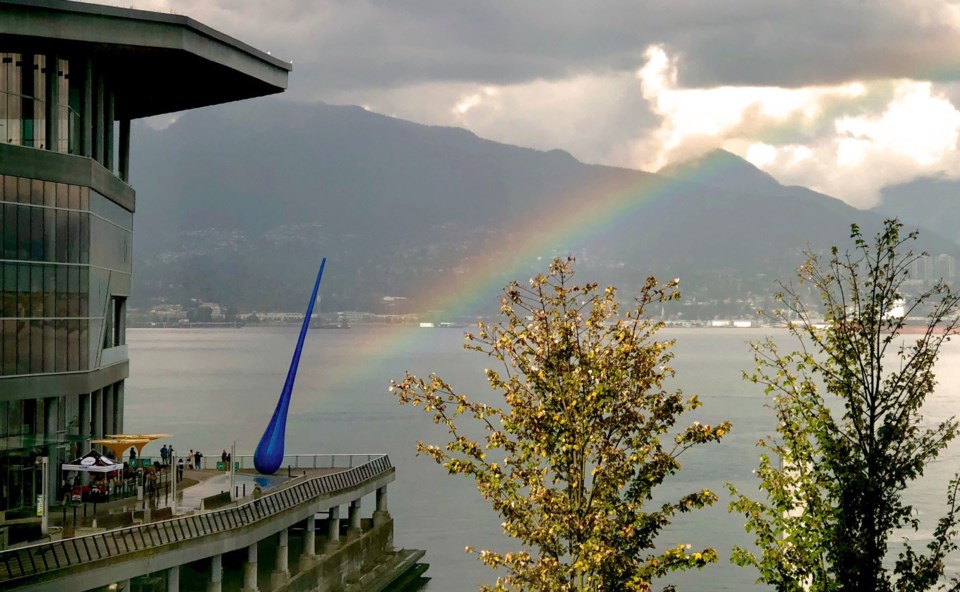 Rainbow at Coal Harbour