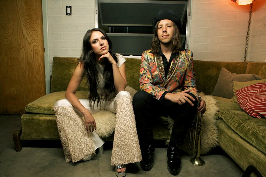 Escondido (Jessica Maros and Tyler James) released their new album, Warning Bells, on Friday, Sept. 14.