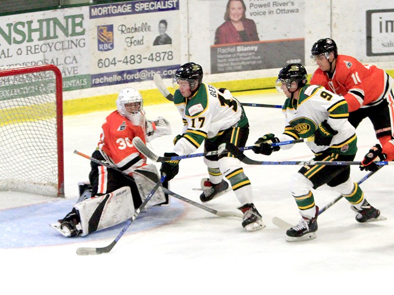 Powell River Kings captain Ben Berard