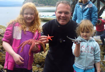 Adam and his nieces Stefanie and Nicki Taylor at the event 8 or 9 years ago. Submitted: Adam Taylor