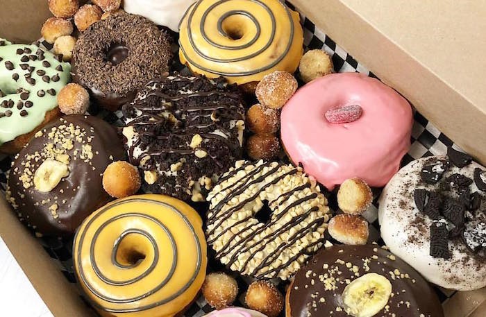 Vegan doughnuts from Dipped Doughnut Co. Photo @plantbasedvancouver/Instagram