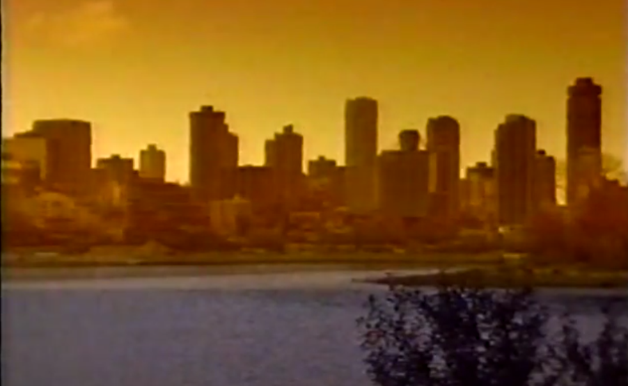 The video is a double throwback of Vancouver in the 1930s vs. 1990s