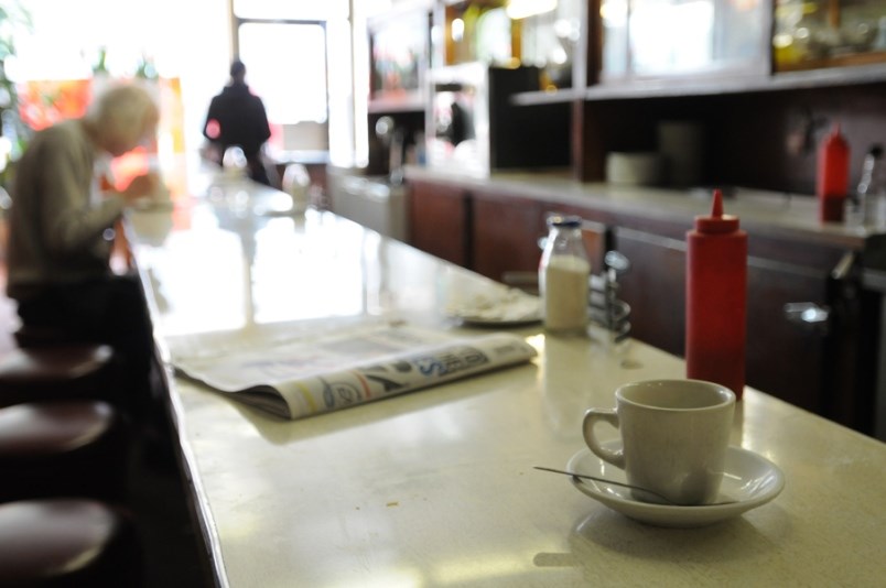 The Ovaltine Café on East Hastings boasts a retro look and classic neon signs that make it a favouri