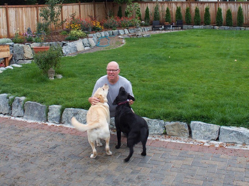 Powell River homeowner Chris Nolan