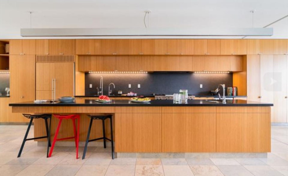 Shaughnessy uber cool modern house kitchen