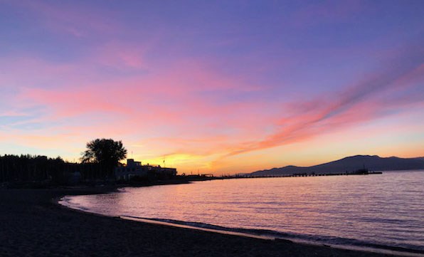 Sunset Jericho Beach