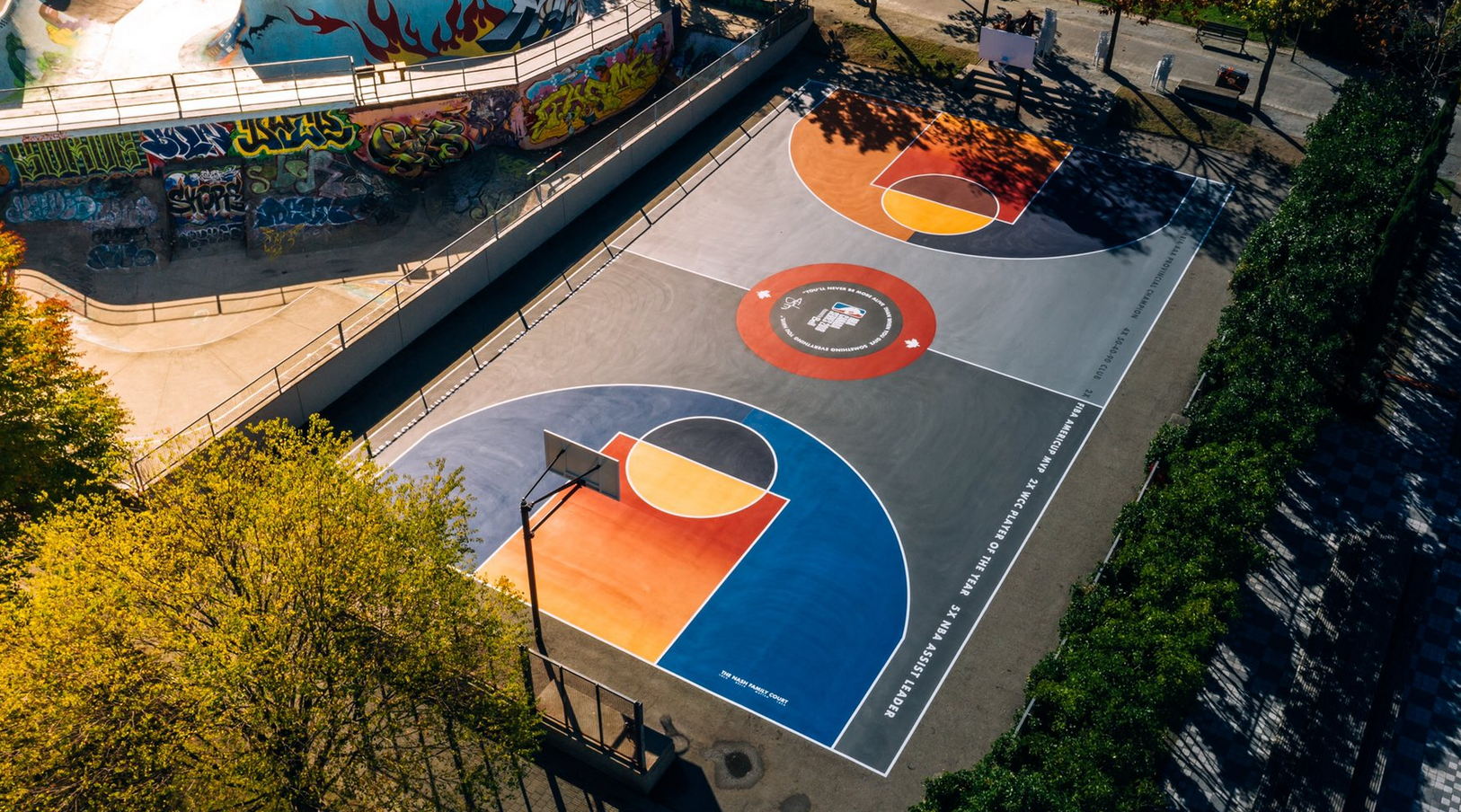 City of Burnaby on X: Check out the new basketball courts at