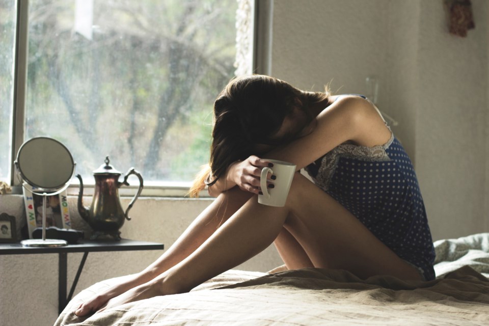 stress, tired, stock photo