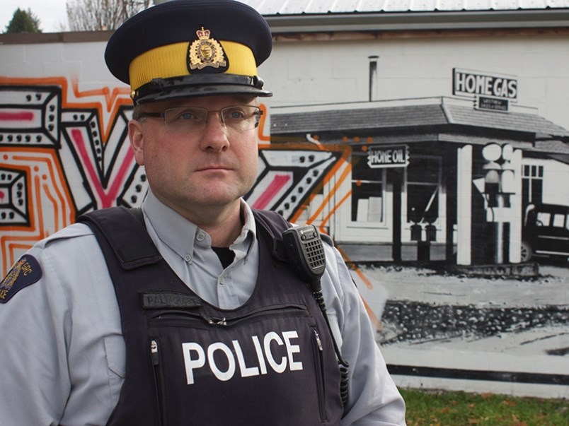 Powell River RCMP constable Ron Palmquist