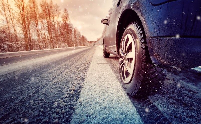 Driving in snow