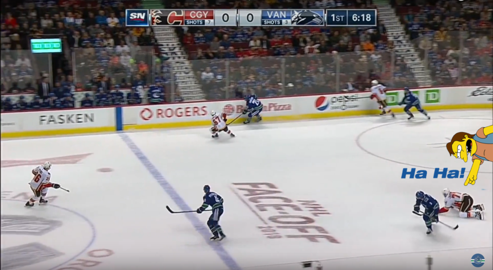 Elias Pettersson breakdowning 3