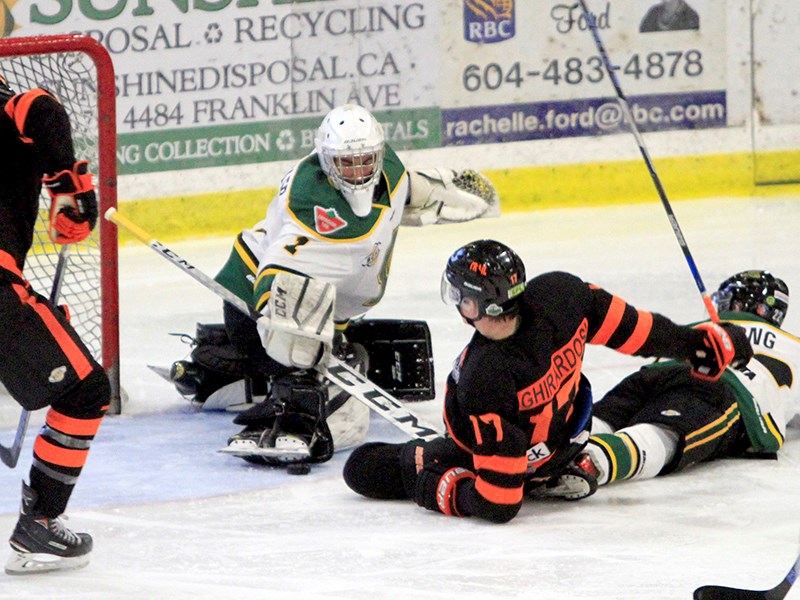 Powell River Kings goaltender Hayden Missler