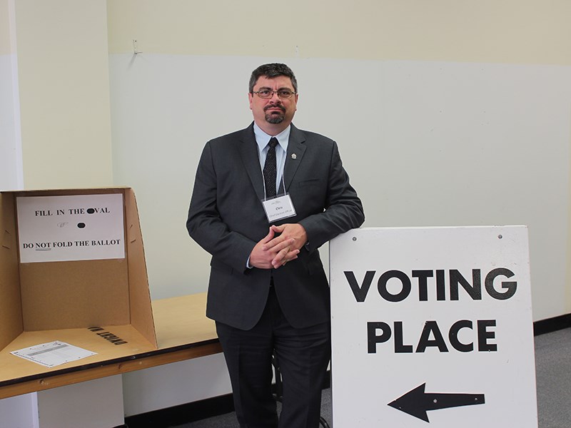 City of Powell River clerk and chief election officer Chris Jackson