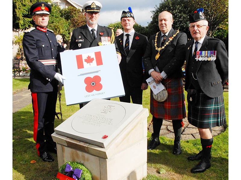 Powell River/John MacGregor VC memorial