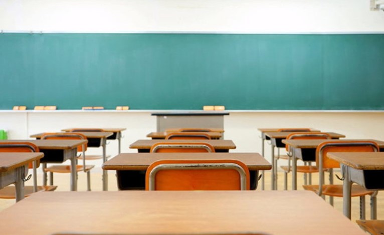 empty classroom