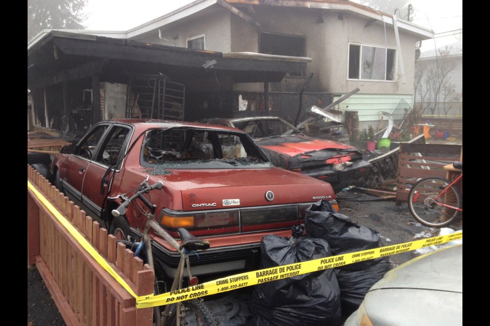 There was a fire in the carport of a 2100 block Tamarack Street home early Monday morning, which saw more than $250,000 in damages.