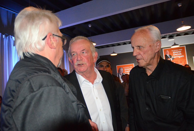 Derek Corrigan, BCA, election night