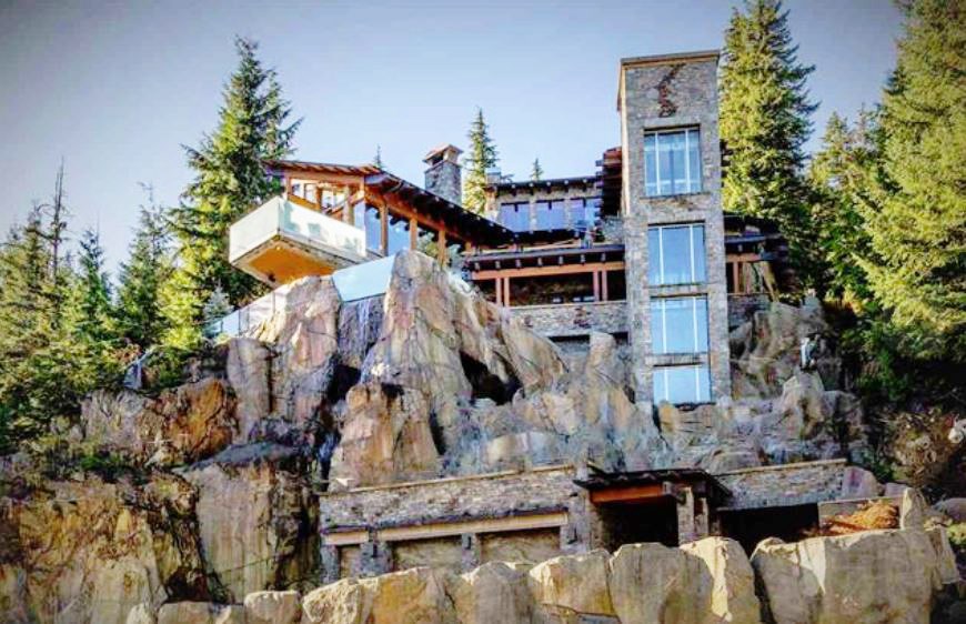 Whistler cliff mansion main