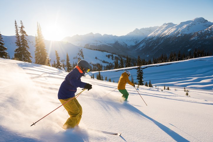 Whistler skiing