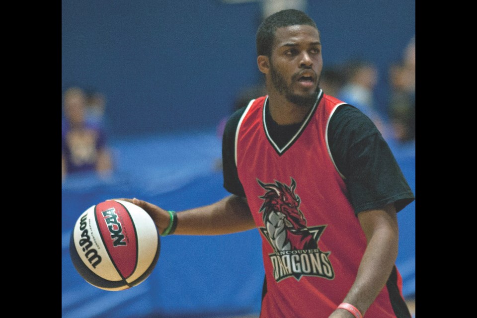 Javonte Bird comes to the Dragons after playing for the San Diego Kings last season. He will be in the line-up for this weekend's season opening games against Las Vegas at the Richmond Olympic Oval.