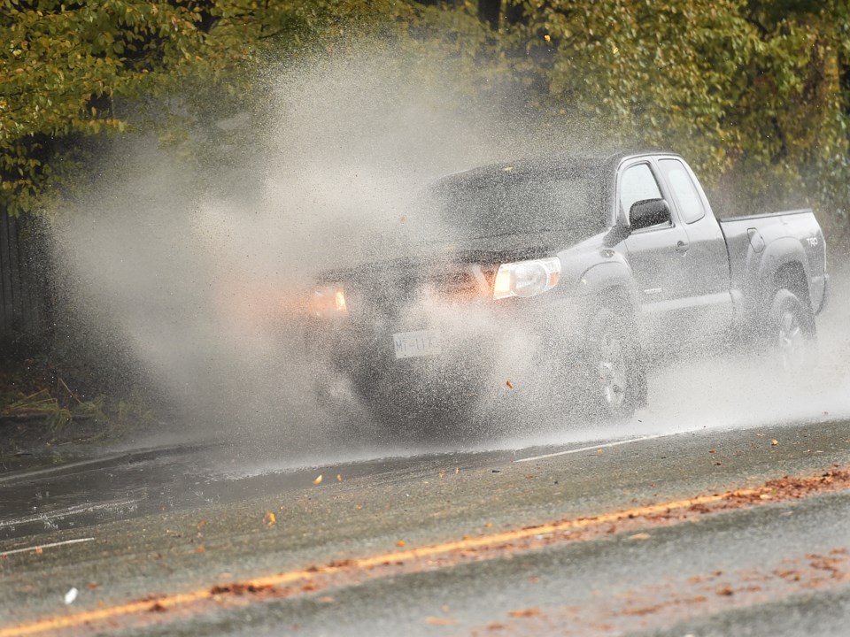 A rainfall warning has been issued for Metro Vancouver and the Fraser Valley from Environment Canada