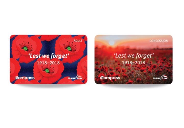 remembrance day compass cards