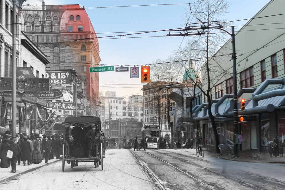 Hastings towards the Dominion Building