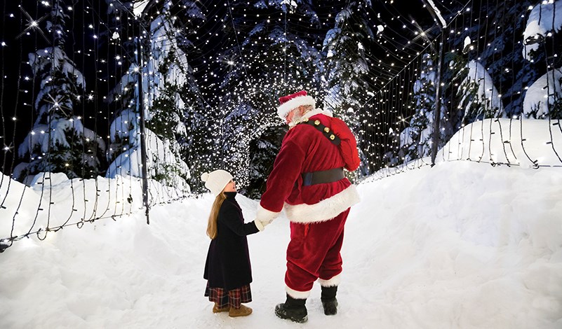 The Peak of Christmas at Grouse Mountain