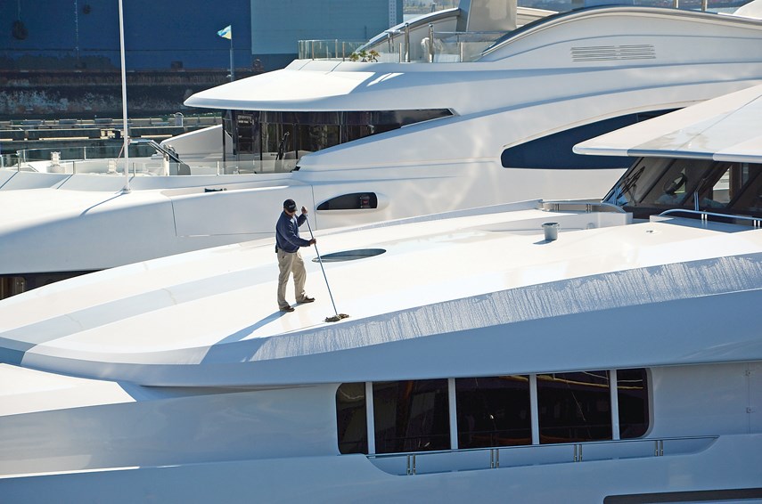 Attessa IV deck swab