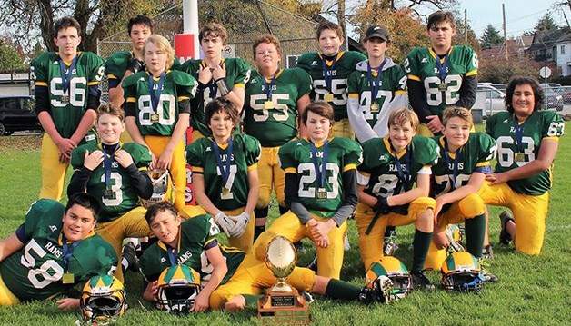 South Delta Rams are off the provincial Junior Bantam 9-Man final in Kamloops after a huge 64-31 over Westside on Sunday to capture the Vancouver Mainland Football League championship. The result avenged a loss to the Warriors back in September.