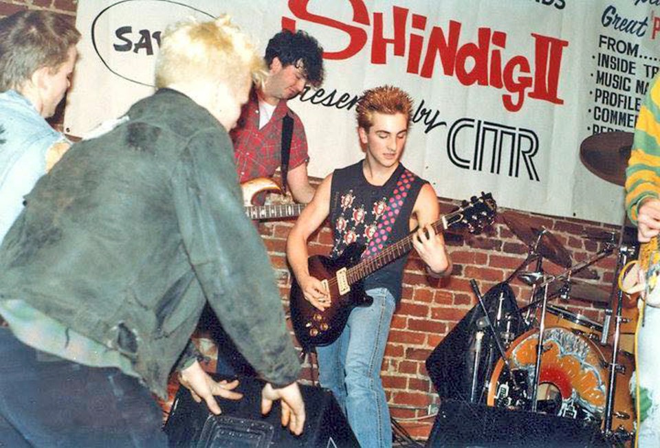 NG3 rocks out at the Savoy at one of CiTR's first Shindig competitions. Photo courtesy of Bill Fish