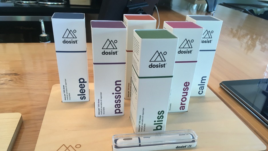 Dosist, which has a Canadian headquarters in Vancouver, sells millions of dollars worth of its vape-