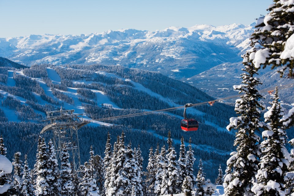 Those hoping to ride Blackcomb’s new 10-person gondola likely will have to wait until mid-December.