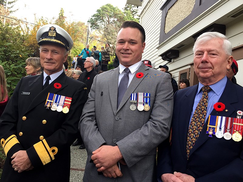 Retired rear admiral Richard Greenwood Powell River