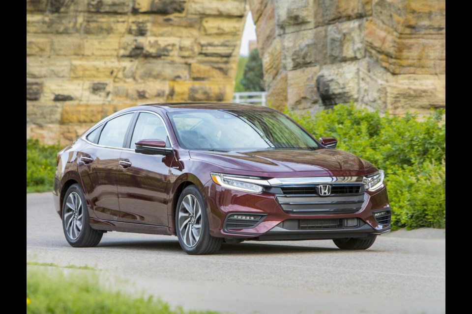 Unlike previous generations, the 2019 Honda Insight has a positively conventional appearance.