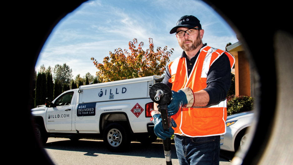 San Francisco-based Filld Inc. offers mobile gasoline fill-ups for vehicles. It launched its servic