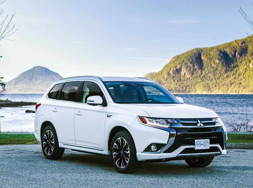 The Mitsubishi Outlander PHEV has become the best-selling hybrid crossover in the world based on the fact that there really aren’t many other affordable plug-in hybrid electric vehicles on the market. It has the market cornered, but it also offers a nice package as a safe, sustainable and efficient SUV. It is available at North Vancouver Mitsubishi. photo supplied