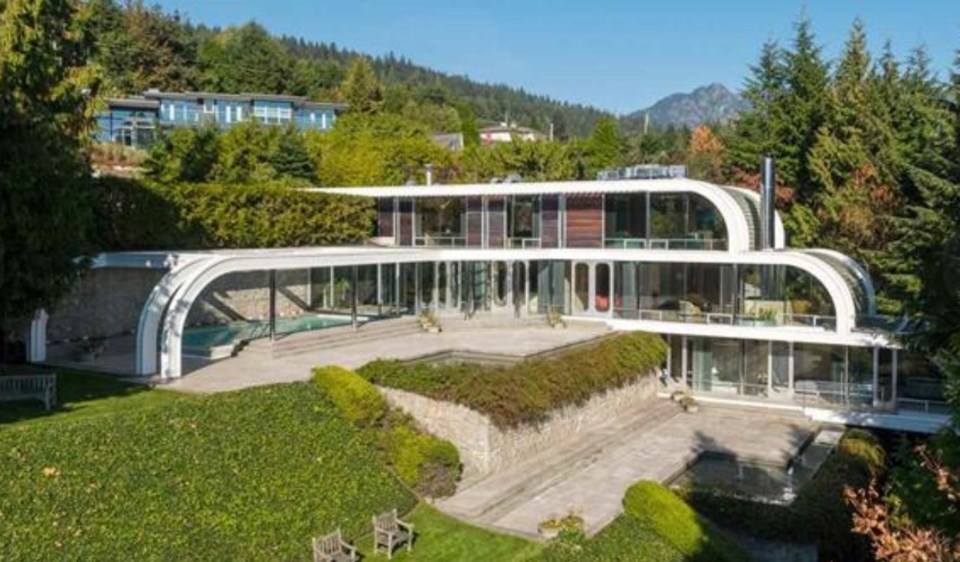 Arthur Erickson Eppich 2 house aerial