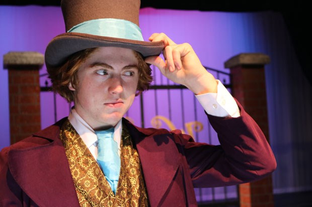 Liam Tait is part of the Delta Youth Theatre's Willy Wonka Jr. production.