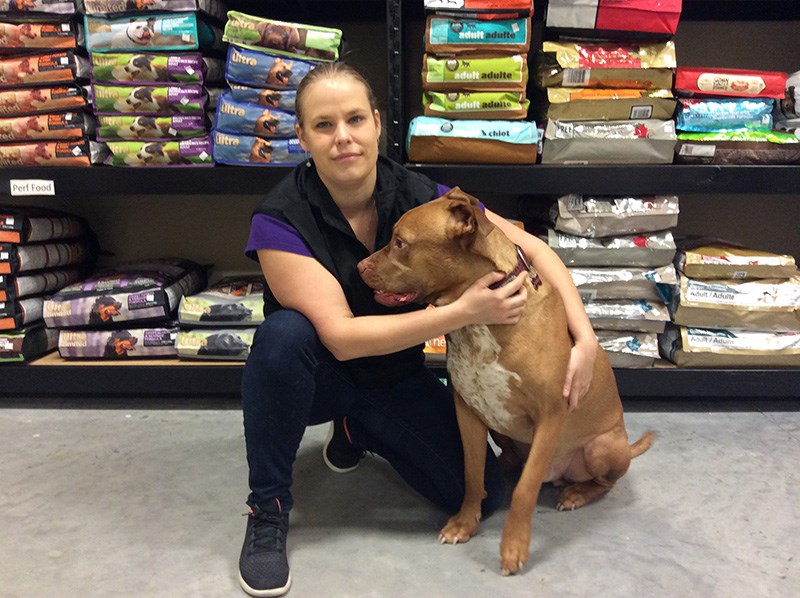 Pet Valu Powell River manager Lisa Lombardo