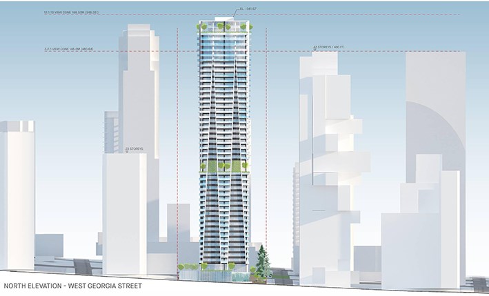 1450 West Georgia Wesgroup Elevation