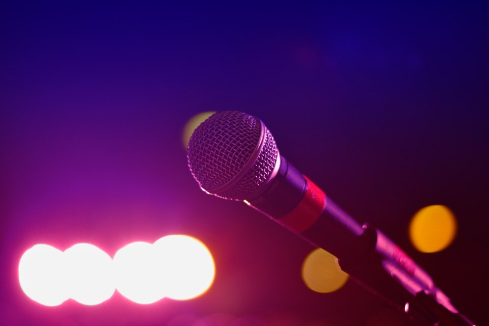 microphone, stock photo