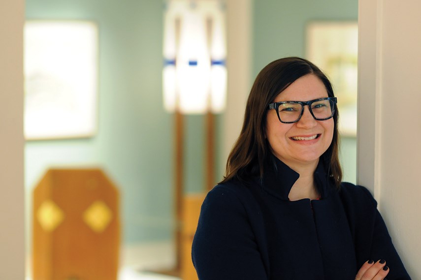 Hilary Letwin, West Vancouver Art Museum’s new assistant curator, says many visitors have a personal connection to the Fred Hollingsworth exhibit.