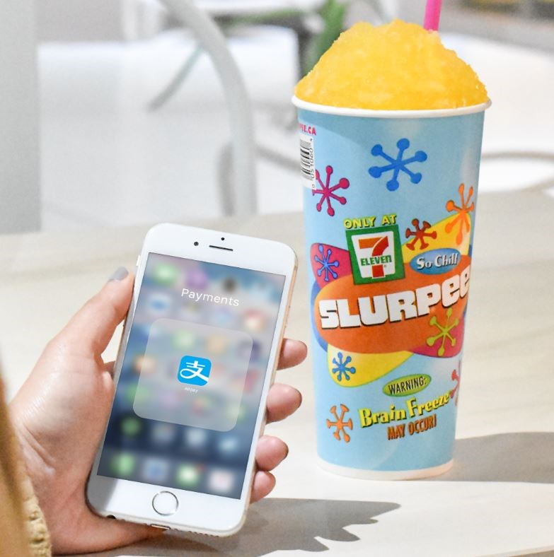 wechat pay alipay 7 eleven