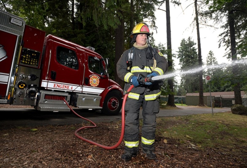 Mike Cameron New Westminster firefighter