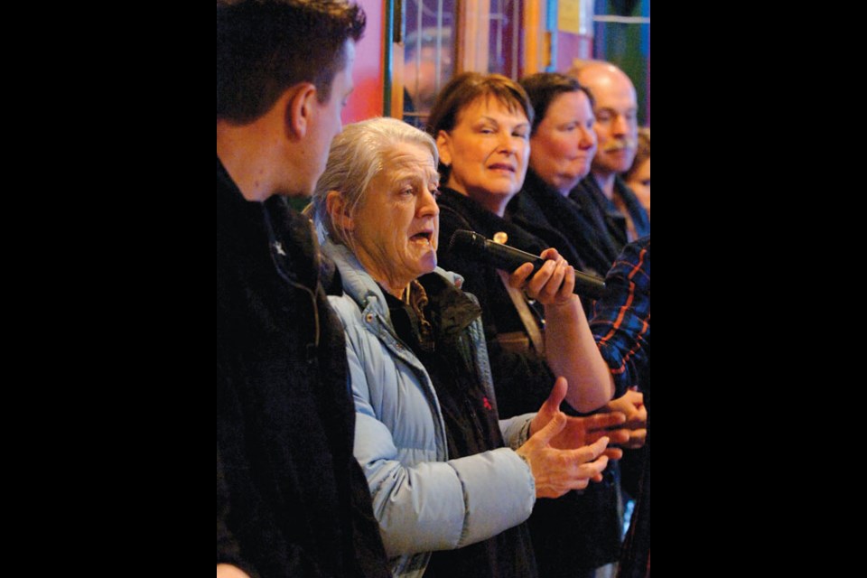 Shaolin Boxing Club coach Betty Clark speaks about her students – from all walks of life and areas of the city –  during a Livin’ in the VLA discussion for CBC Radio One on Jan. 25, 2014. – Citizen file photo