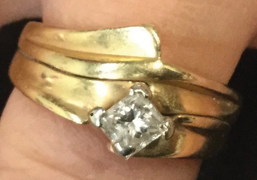 found diamond ring