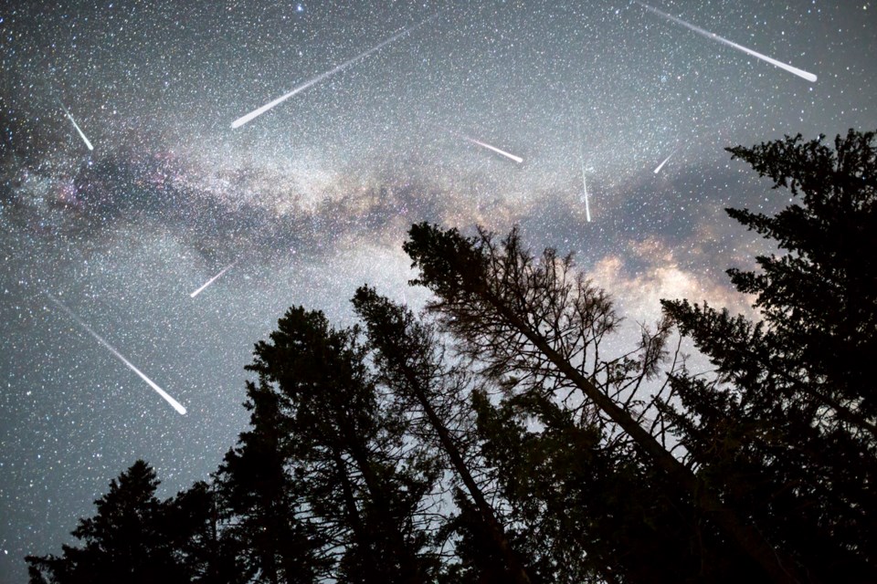 Local star gazers will enjoy a Geminid meteor shower next week. Photo iStock