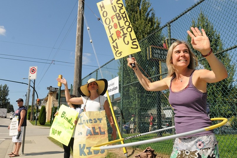 In 2014, Vancouver teachers joined educators across the province on the picket line as schools close