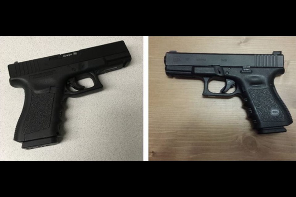 Burnaby RCMP is warning the public about how easy it is to mistake imitation firearms for real ones.